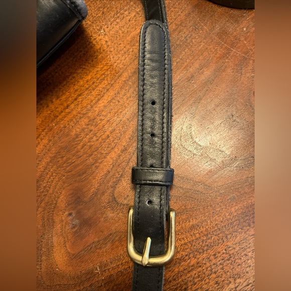 VTG, COACH, LEGACY 'COURT' BAG #9870, BLACK LEATHER TOP HANDLE & STRAP, 1/2 FLAP - Picture 4 of 9